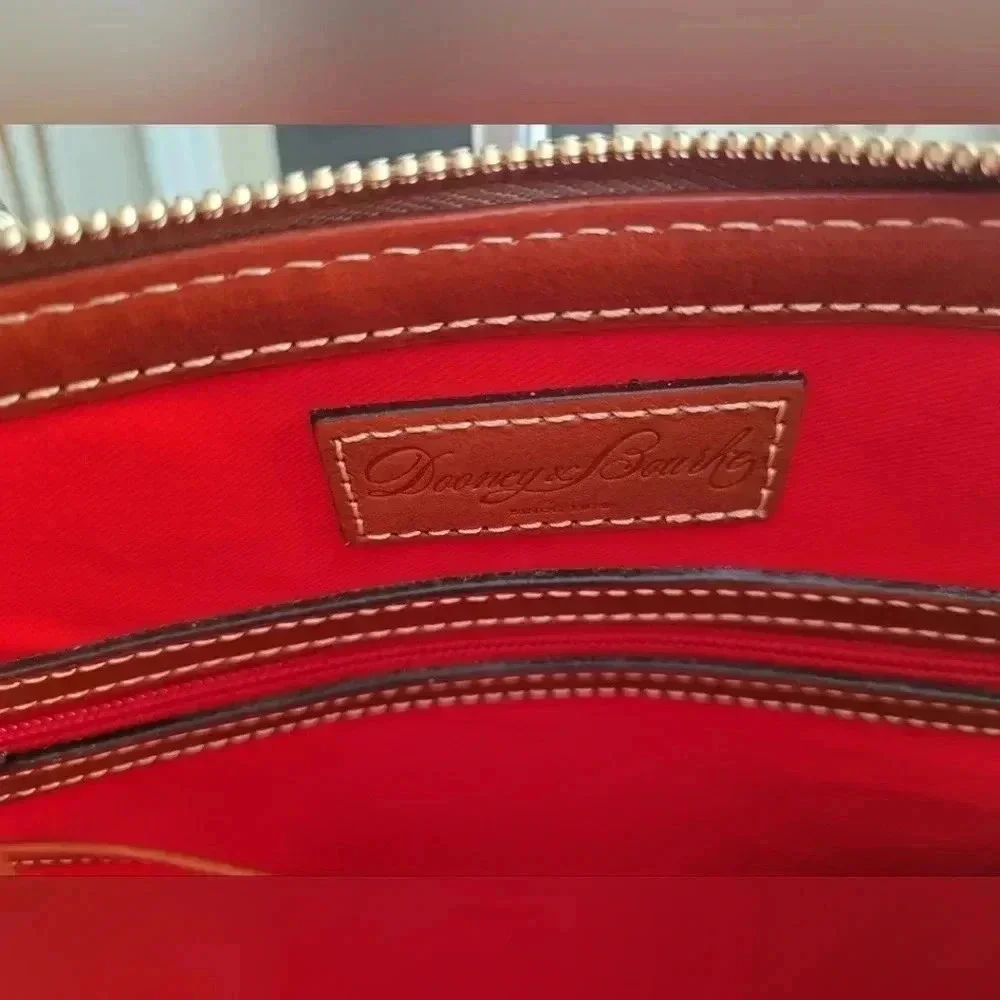 Dooney & Bourke lizard embossed domed satchel - Picture 9 of 11